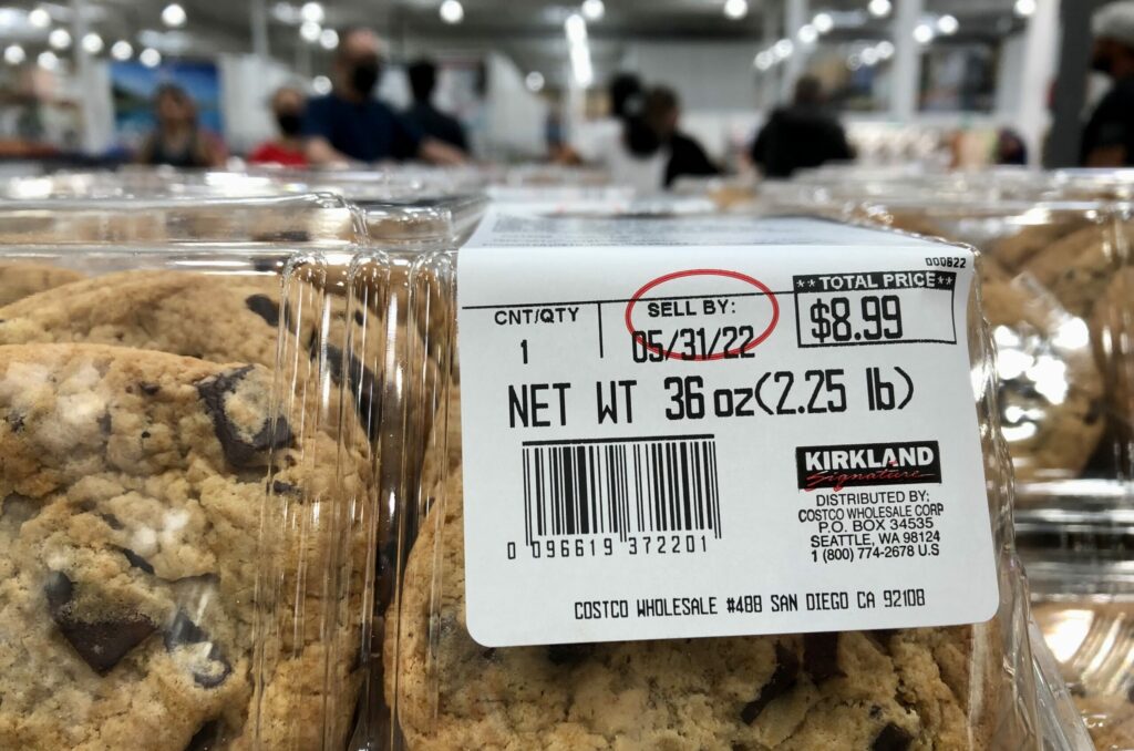 Costco Wholesale Kirkland cookies