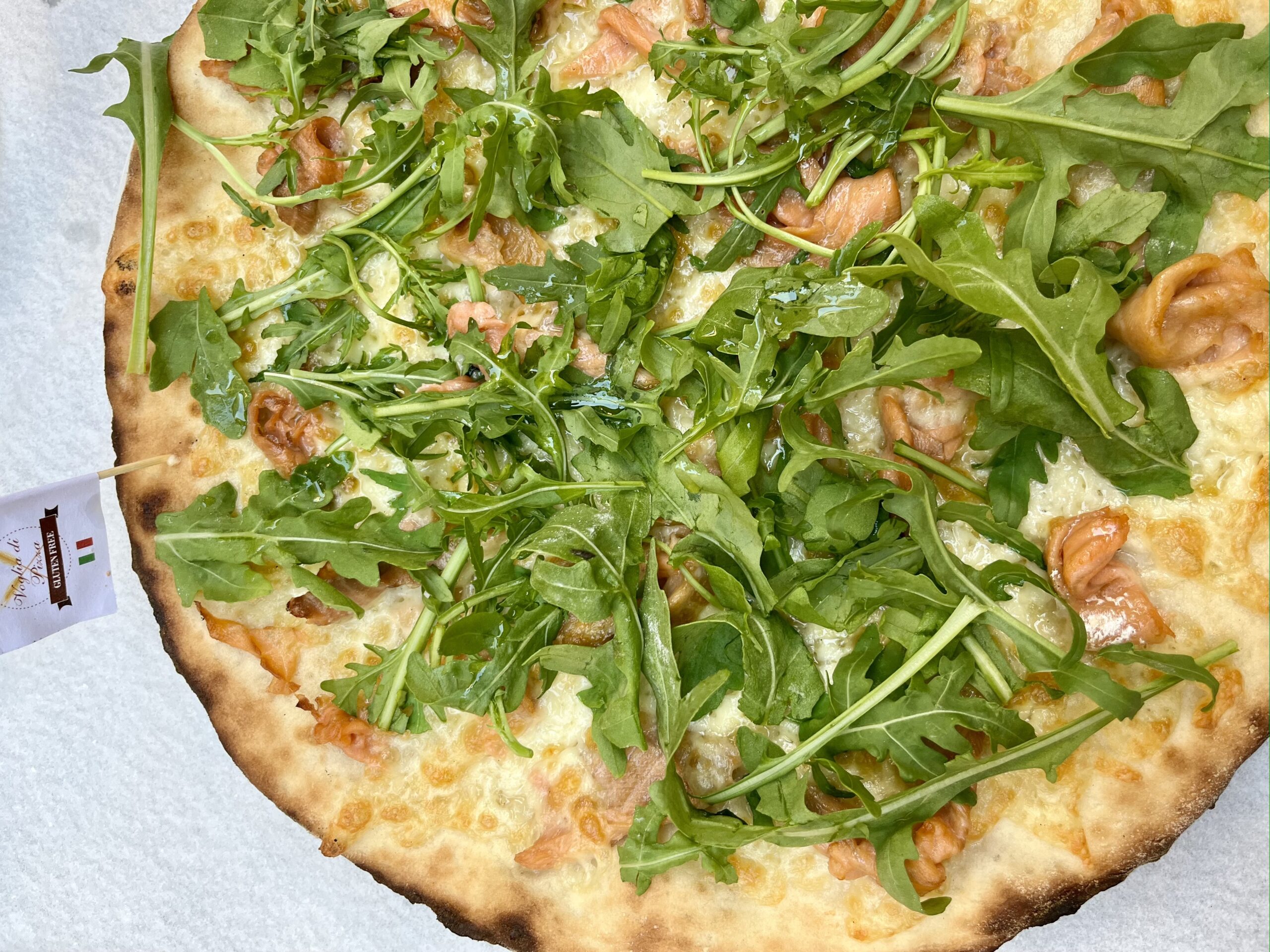 Salmone e Rucola // Voglia di Pizza - Gluten free